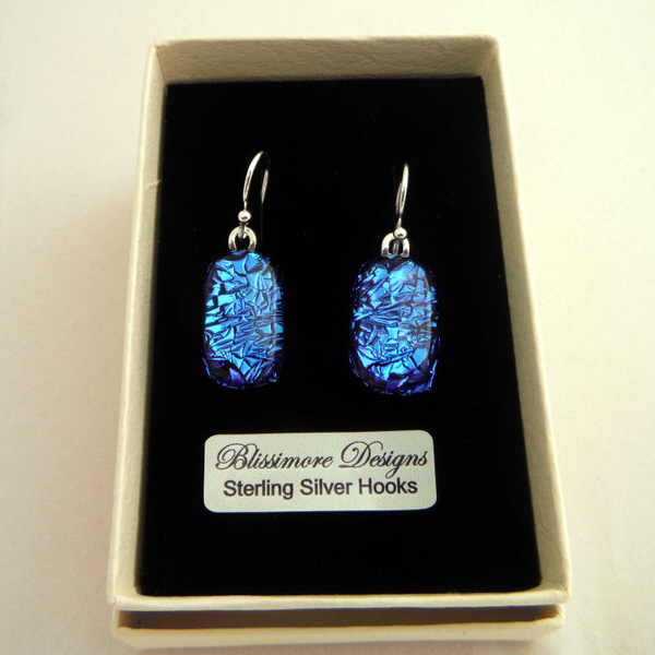 Northern Lights Crinkle Drop Earrings