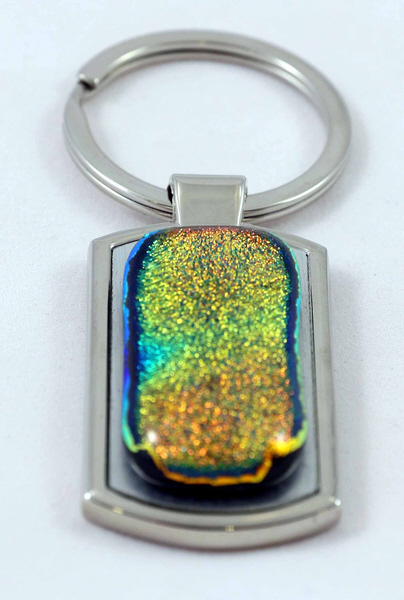 Glazed Autumn Fusion Key Ring